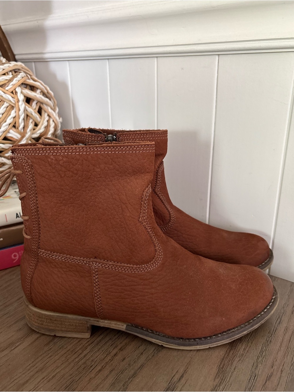 Josef Seibel Sienna 01 Leather Brown Boots Women's EU 37 Or US 6-6.5